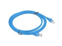 PATCHCORD KAT.5E UTP 2M NIEBIESKI FLUKE PASSED LANBERG