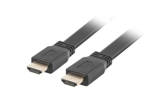 KABEL HDMI M/M V2.0 3M 4K CZARNY FLAT LANBERG