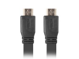 KABEL HDMI M/M V2.0 0.5M 4K CZARNY FLAT LANBERG