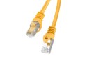 PATCHCORD KAT.6 FTP 1.5M POMARAŃĆZOWY FLUKE PASSED LANBERG