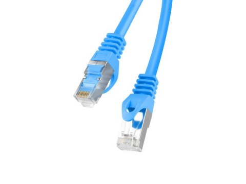 PATCHCORD KAT.6 FTP 1M NIEBIESKI FLUKE PASSED LANBERG