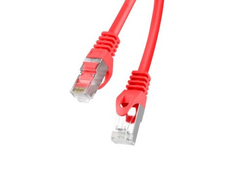 PATCHCORD KAT.6 FTP 5M CZERWONY FLUKE PASSED LANBERG