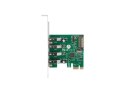 KARTA PCI EXPRESS X1->4X USB-A 3.1 GEN1 ŚLEDŹ LOW PROFILE LANBERG