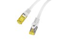 PATCHCORD KAT.6A S/FTP LSZH CU 0.25M SZARY FLUKE PASSED LANBERG