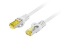 PATCHCORD KAT.6A S/FTP LSZH CU 0.5M SZARY FLUKE PASSED LANBERG