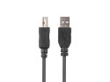 KABEL USB-A(M)->USB-B(M) 2.0 1.8M CZARNY FERRYT BOX LANBERG