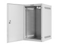 SZAFA INSTALACYJNA RACK WISZĄCA 10" 9U 280X310 SZARA DRZWI METALOWE LANBERG (FLAT PACK)