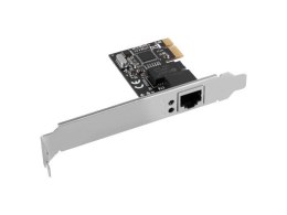 KARTA SIECIOWA LANBERG PCI EXPRESS X1 1X RJ45 1GB RTL8111C ŚLEDŹ LOW PROFILE