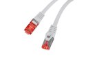 PATCHCORD KAT.6 S/FTP LSZH CU 0.25M SZARY FLUKE PASSED LANBERG