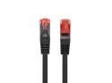 PATCHCORD KAT.6 S/FTP LSZH CU 1.5M CZARNY FLUKE PASSED LANBERG