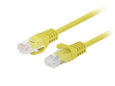 PATCHCORD KAT.5E UTP 1.5M ŻÓŁTY FLUKE PASSED LANBERG 10-PACK