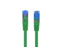 PATCHCORD KAT.6A S/FTP LSZH CCA 0.25M ZIELONY FLUKE PASSED LANBERG