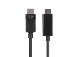 KABEL DISPLAYPORT(M) V1.1 ->HDMI(M) 1.8M CZARNY LANBERG