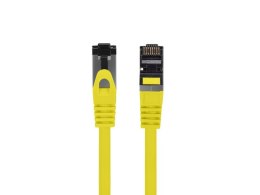 PATCHCORD KAT.8.1 S/FTP LSZH CU 1.5M ŻÓŁTY FLUKE PASSED LANBERG