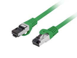 PATCHCORD KAT.8.1 S/FTP LSZH CU 1M ZIELONY FLUKE PASSED LANBERG