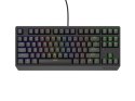 KLAWIATURA DLA GRACZY GENESIS THOR 230 TKL US RGB MECHANICZNA OUTEMU RED CZARNA HOT SWA (PO TESTACH)