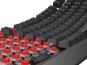 KLAWIATURA DLA GRACZY GENESIS THOR 230 TKL US RGB MECHANICZNA OUTEMU RED CZARNA HOT SWA (PO TESTACH)