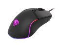 MYSZ DLA GRACZY GENESIS KRYPTON 220 6400DPI RGB CZARNA GAMINGOWA PROGRAMOWAL (USZKODZONE OPAKOWANIE)