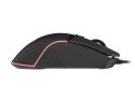 MYSZ DLA GRACZY GENESIS KRYPTON 220 6400DPI RGB CZARNA GAMINGOWA PROGRAMOWAL (USZKODZONE OPAKOWANIE)