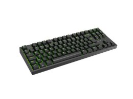 KLAWIATURA DLA GRACZY GENESIS THOR 404 TKL DE PODŚWIETLENIE RGB MECHANICZNA CZARNA GATERON YELLOW PR