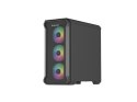 OBUDOWA GENESIS IRID 503 ARGB V2 MATX MINI TOWER Z OKNEM CZARNA