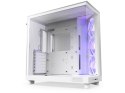 OBUDOWA NZXT H6 FLOW RGB MIDI TOWER Z OKNEM BIAŁA (USZKODZONE OPAKOWANIE)