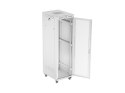 SZAFA INSTALACYJNA RACK STOJĄCA 19" 42U 600X800 SZARA DRZWI PERFOROWANE LCD LANBERG (FLAT PACK)