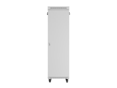 SZAFA INSTALACYJNA RACK STOJĄCA 19" 42U 600X800 SZARA DRZWI SZKLANE LCD LANBERG (FLAT PACK) V2