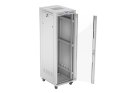 SZAFA INSTALACYJNA RACK STOJĄCA 19" 42U 600X800 SZARA DRZWI SZKLANE LCD LANBERG (FLAT PACK) V2