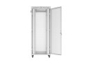 SZAFA INSTALACYJNA RACK STOJĄCA 19" 42U 800X1000 SZARA DRZWI PERFOROWANE LCD LANBERG (FLAT PACK)