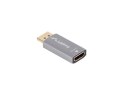 ADAPTER DISPLAYPORT(M)->HDMI(F) 4K SREBRNY LANBERG