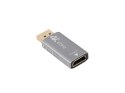 ADAPTER DISPLAYPORT(M)->HDMI(F) 4K SREBRNY LANBERG