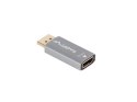 ADAPTER DISPLAYPORT(M)->HDMI(F) 8K SREBRNY LANBERG