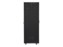 SZAFA INSTALACYJNA RACK STOJĄCA 19" 42U 800X800 CZARNA DRZWI PERFOROWANE LCD LANBERG (FLAT PACK)