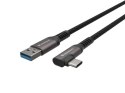 KABEL USB-C(M)->USB-A(M) 3.1 GEN 1 3M 5GB/S PD15W VR CZARNY GENESIS