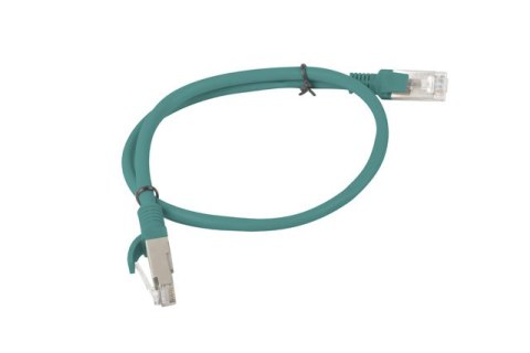 PATCHCORD KAT.5E UTP 0.5M ZIELONY FLUKE PASSED LANBERG