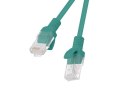 PATCHCORD KAT.5E UTP 0.5M ZIELONY FLUKE PASSED LANBERG