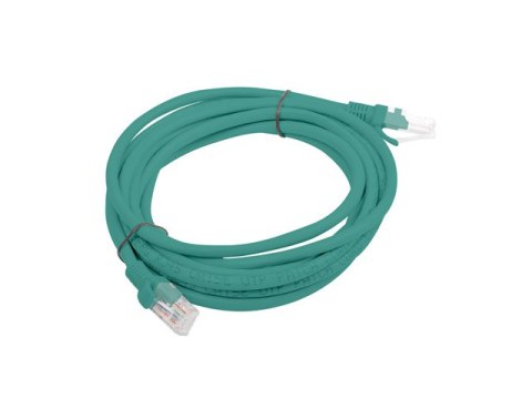 PATCHCORD KAT.5E UTP 3M ZIELONY FLUKE PASSED LANBERG