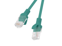 PATCHCORD KAT.5E UTP 5M ZIELONY FLUKE PASSED LANBERG