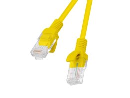 PATCHCORD KAT.5E UTP 5M ŻÓŁTY FLUKE PASSED LANBERG