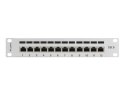 PATCH PANEL 12 PORT 1U 10" KAT.6 FTP EKRANOWANY SZARY LANBERG